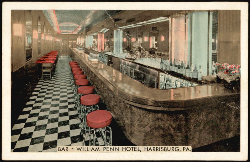 William Penn Hotel Bar, Harrisburg, PA Pennsylvania