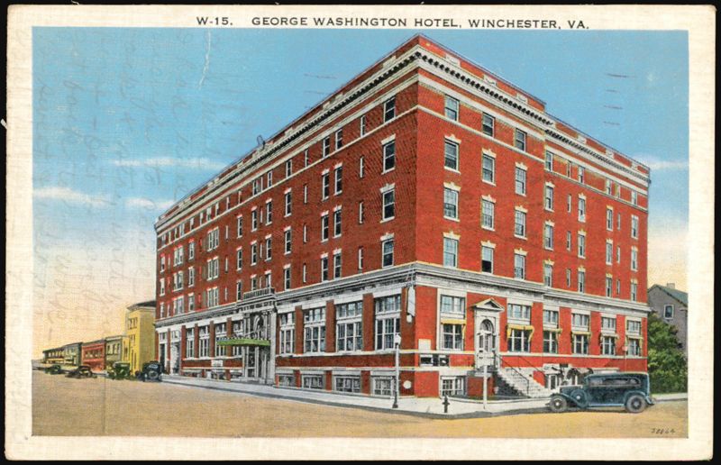 George Washington Hotel Winchester Virginia