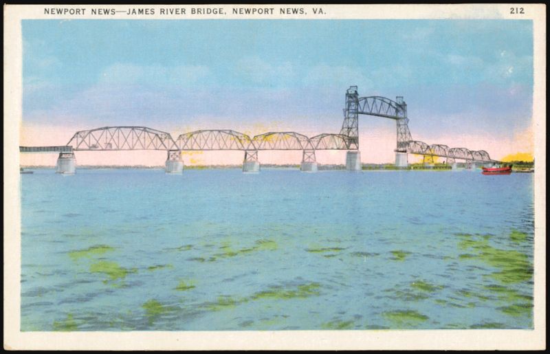 Newport News James River Bridge Virginia
