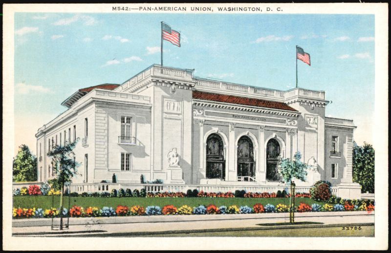 Pan-American Union Building, Washington, D. C. District of Columbia
