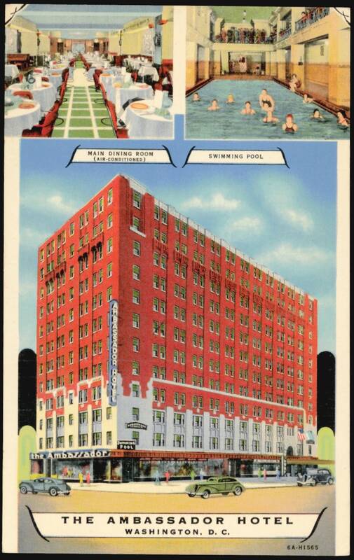 The Ambassador Hotel, Washington, D.C. with Dining Room & Pool District of Columbia