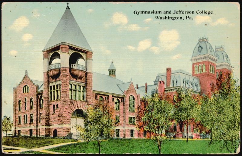 Gymnasium and Jefferson College, Washington, PA Pennsylvania