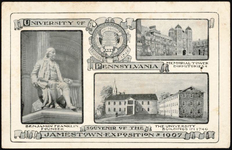 University of Pennsylvania, Jamestown Exposition 1907