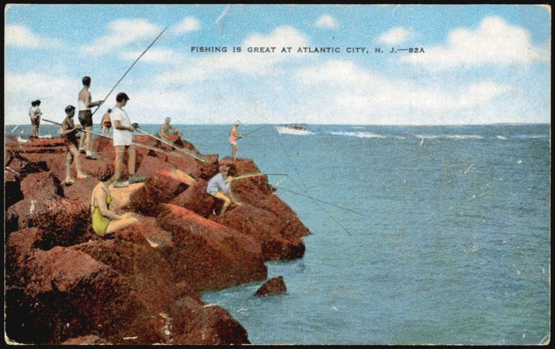 Fishing at Atlantic City, NJ New Jersey