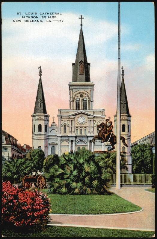 St. Louis Cathedral, Jackson Square, New Orleans Louisiana