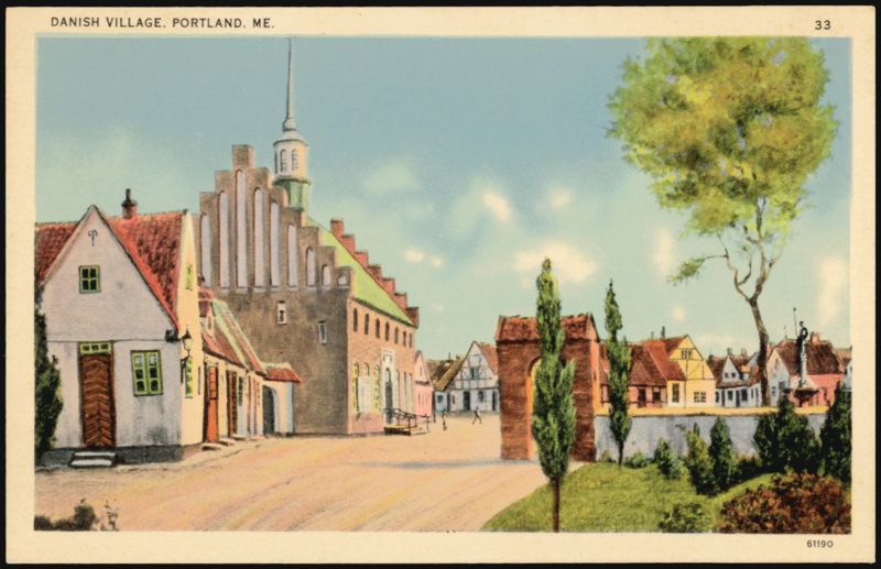 Danish Village, Portland, ME Maine