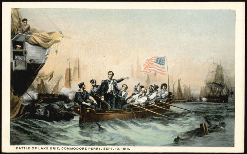 Battle of Lake Erie, Commodore Perry, Sept. 10, 1813
