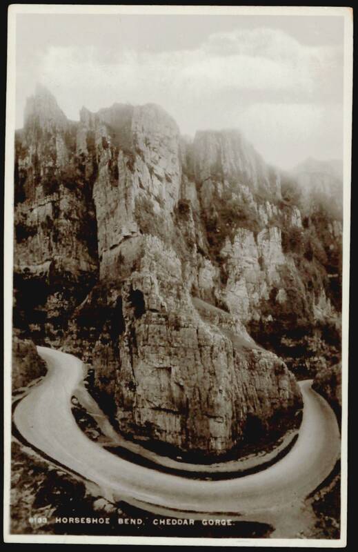 Horseshoe Bend, Cheddar Gorge United Kingdom E. A. Sweetman & Sons, Ltd.