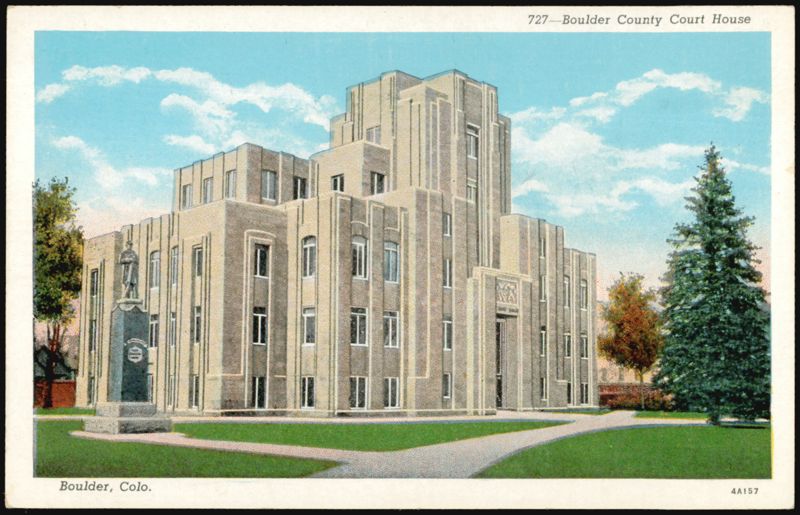 Boulder County Court House, Boulder, CO Colorado