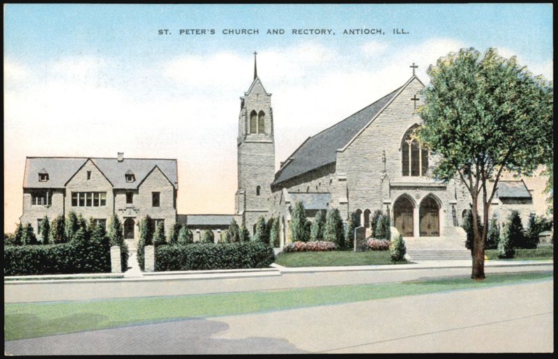 St. Peter's Church and Rectory Antioch Illinois