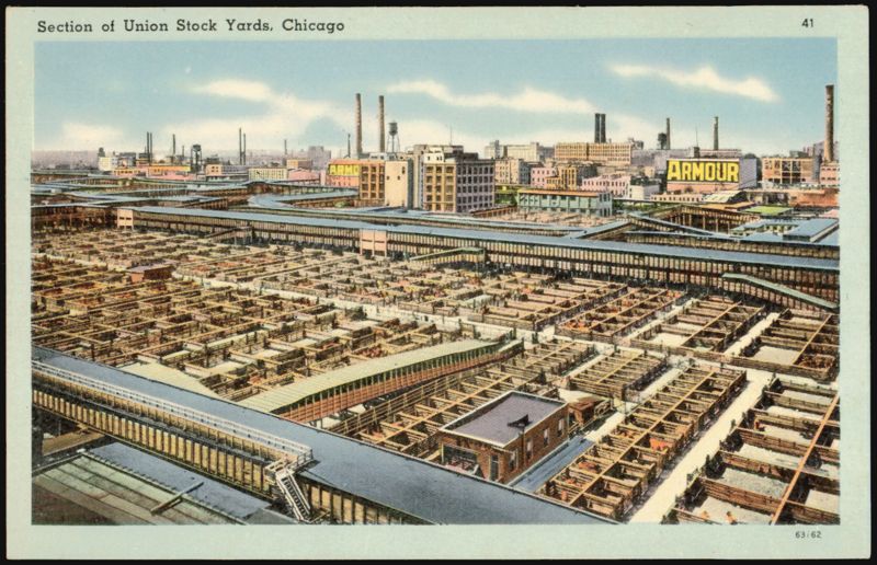 Union Stock Yards, Chicago Illinois