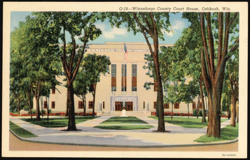Winnebago County Court House Oshkosh Wisconsin