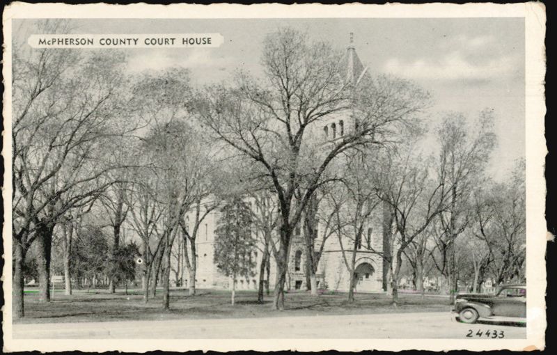 McPherson County Court House Kansas Howard S. Dunham