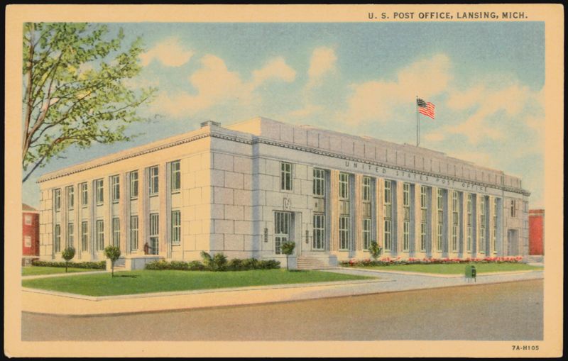 U.S. Post Office, Lansing, Michigan