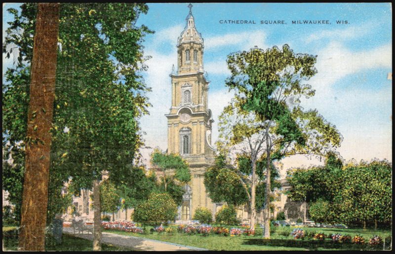 Cathedral Square, St. John's Cathedral, Milwaukee Wisconsin