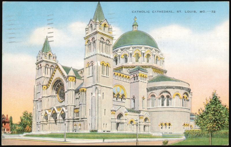Catholic Cathedral, St. Louis, MO Missouri
