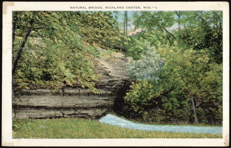 Natural Bridge, Richland Center Wisconsin