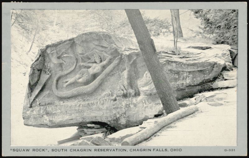 Squaw Rock, South Chagrin Reservation Chagrin Falls Ohio