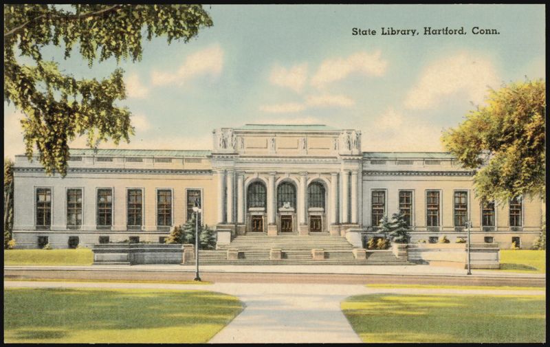 State Library, Hartford, Conn. Connecticut