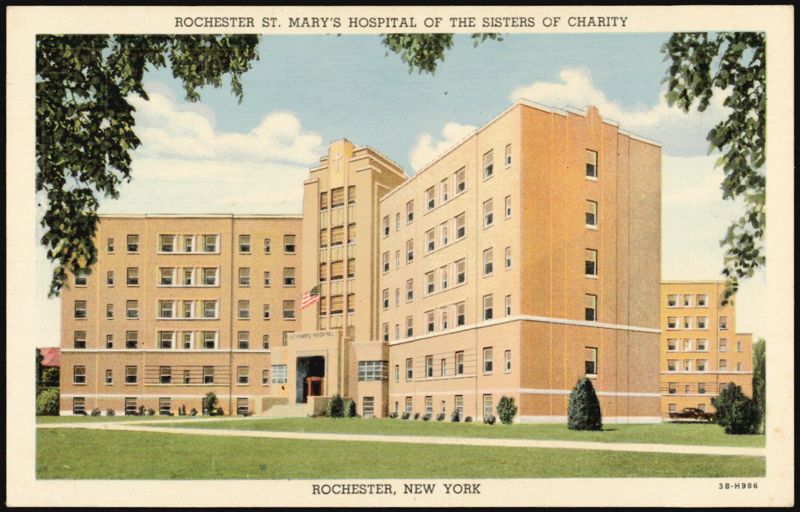 Rochester St. Mary's Hospital of the Sisters of Charity New York