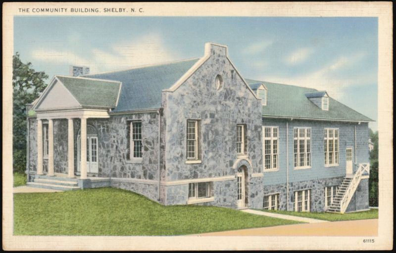 The Community Building, Shelby, NC North Carolina