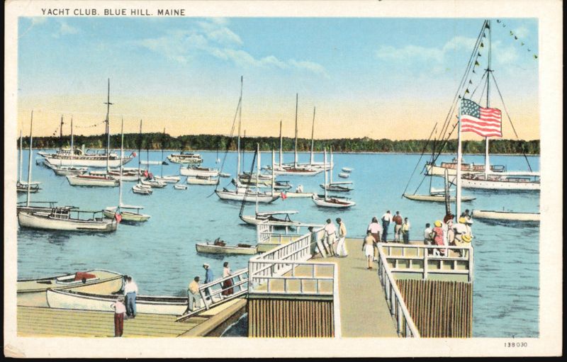 Yacht Club, Blue Hill, Maine
