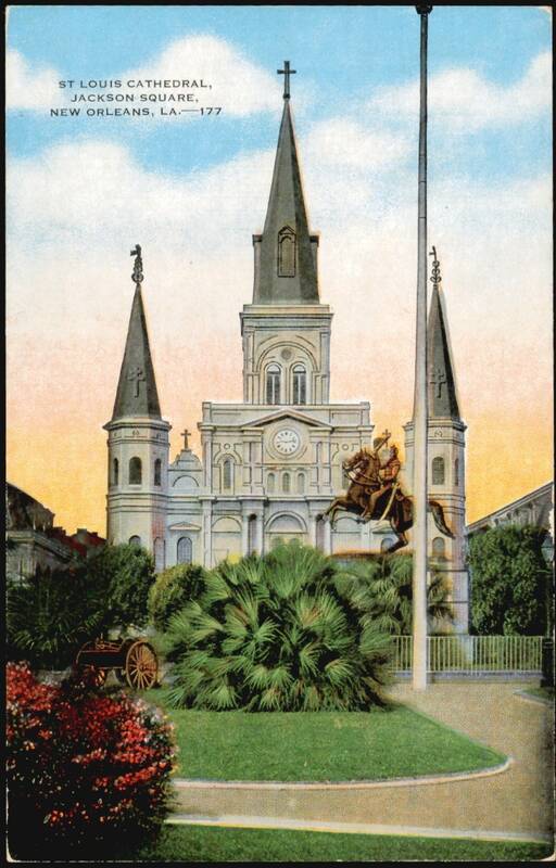St. Louis Cathedral, Jackson Square New Orleans Louisiana