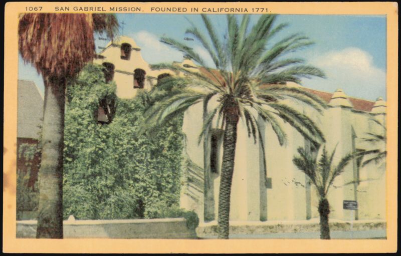 San Gabriel Mission, Founded in California 1771