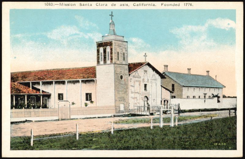 Mission Santa Clara de Asis, California, Founded 1776