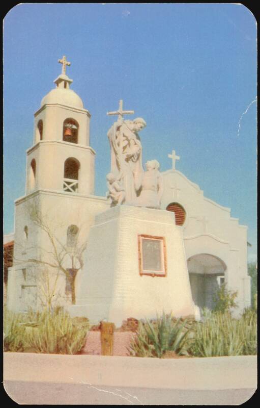 Fort Yuma Mission, Padre Francisco Garces Statue Arizona