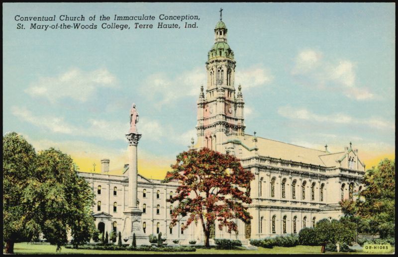 Conventual Church, St. Mary-of-the-Woods College Terre Haute Indiana
