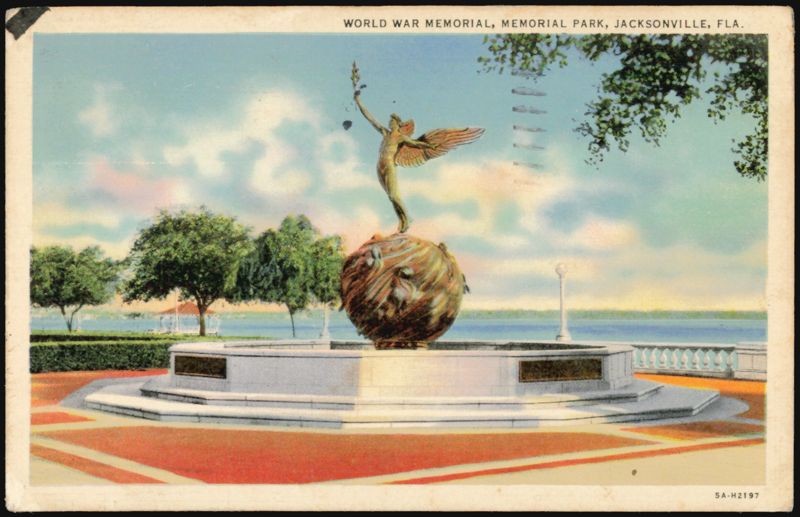 World War Memorial, Memorial Park Jacksonville Florida