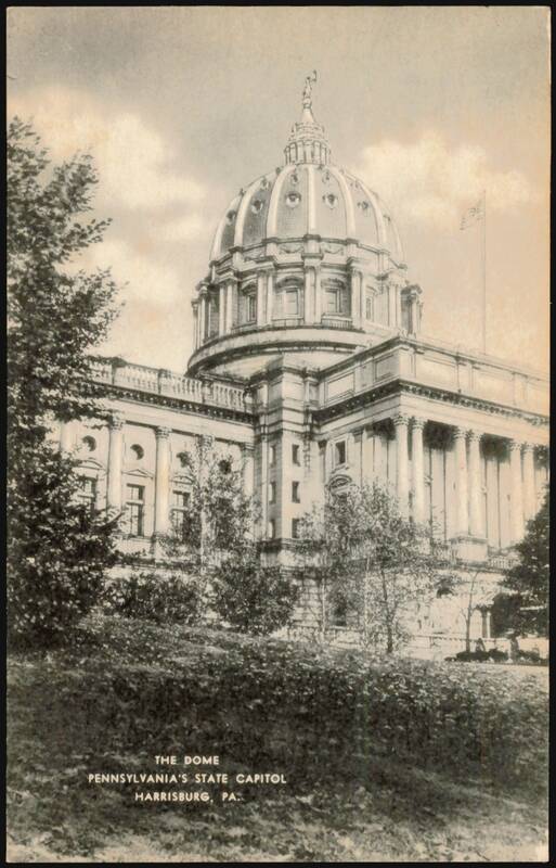 Pennsylvania State Capitol Dome Harrisburg
