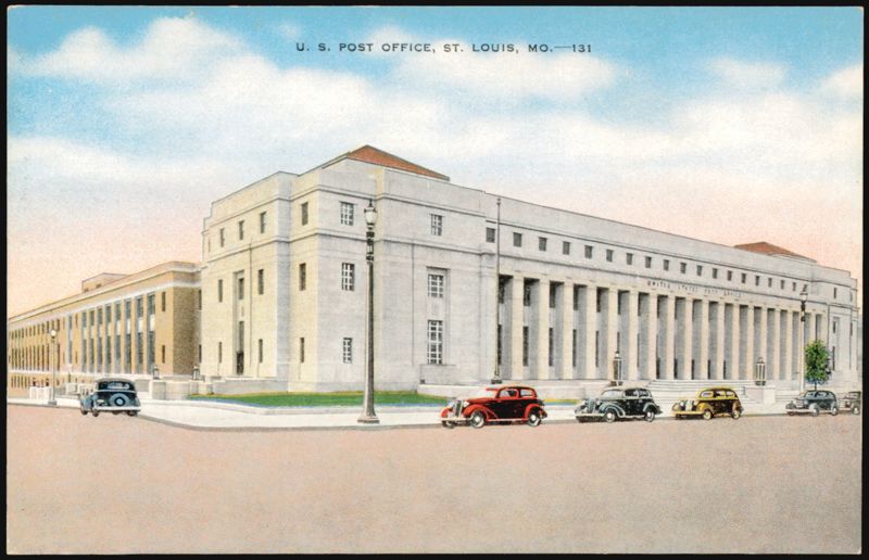 U.S. Post Office, St. Louis, MO. - 131 Missouri