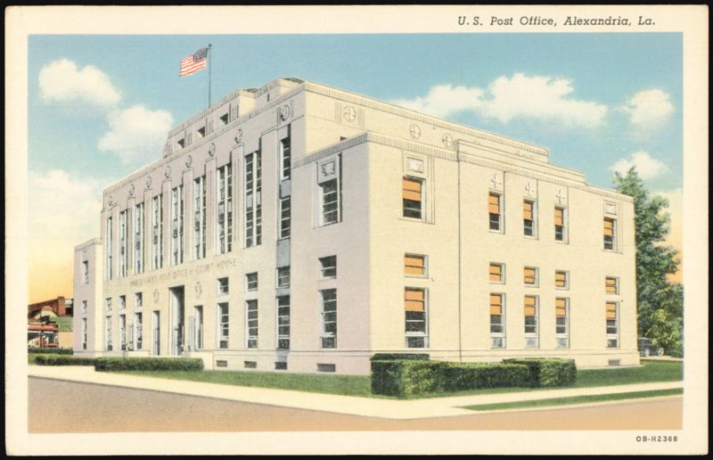 U.S. Post Office & Court House, Alexandria, LA Louisiana