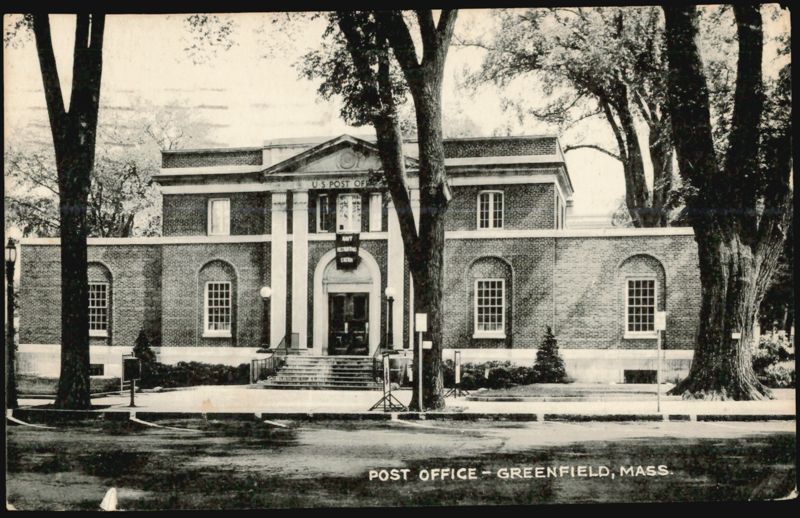 U.S. Post Office, Greenfield Massachusetts