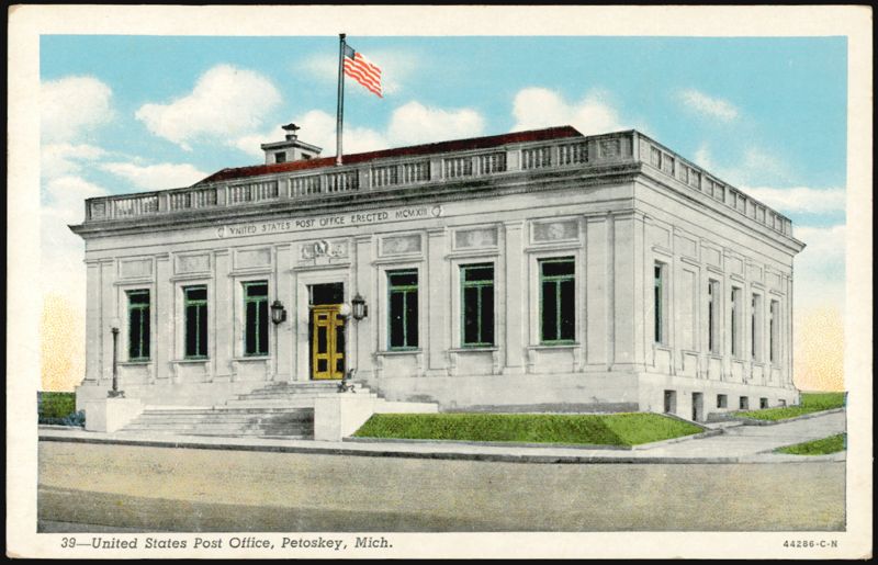 United States Post Office, Petoskey, Michigan