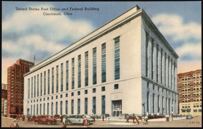 United States Post Office and Federal Building Cincinnati Ohio