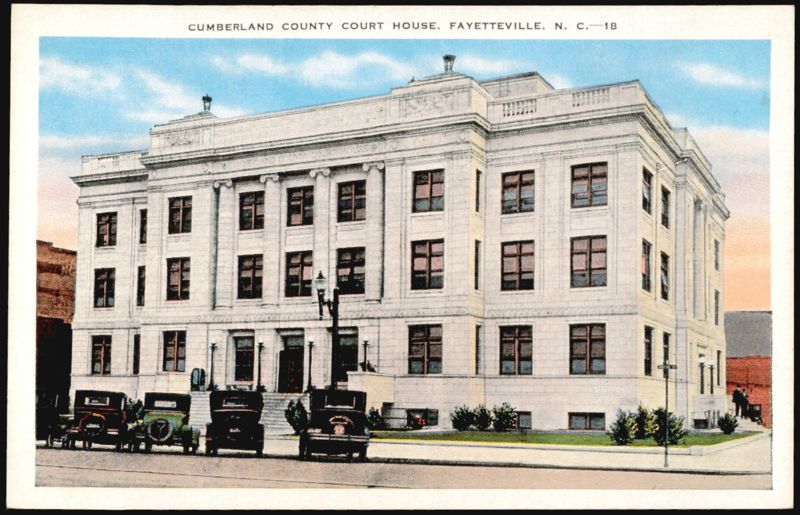 Cumberland County Court House Fayetteville North Carolina