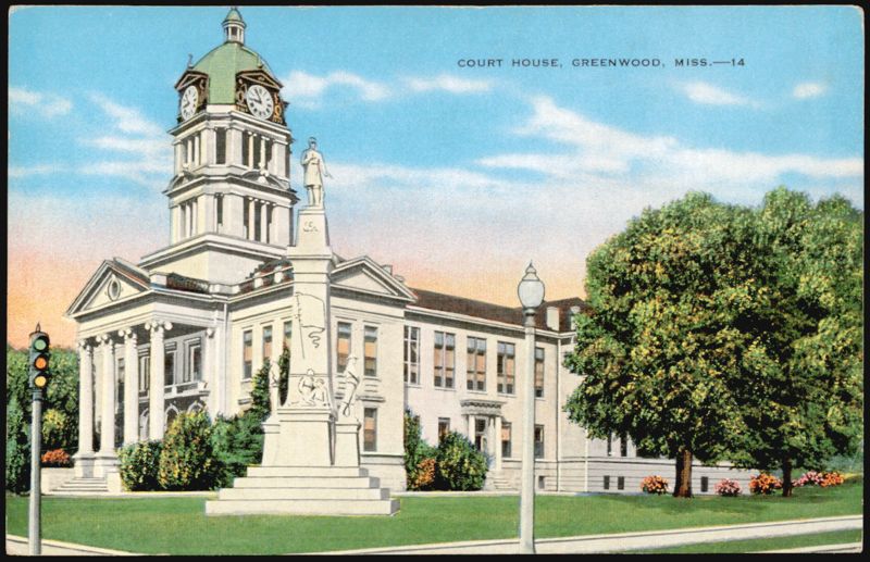 Court House, Greenwood, MS Mississippi