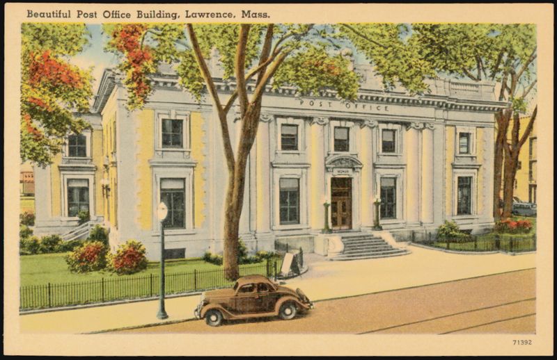 Post Office Building, Lawrence, MA Massachusetts