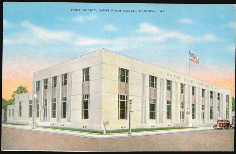 Post Office, West Palm Beach, FL Florida