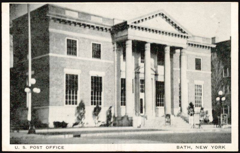 U. S. Post Office, Bath, NY New York