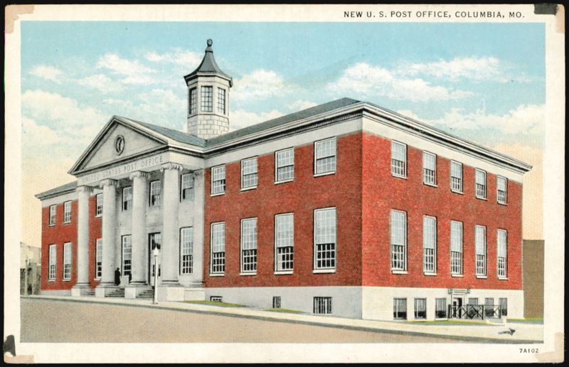 New U. S. Post Office, Columbia, MO. Missouri