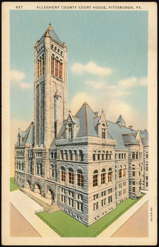 Allegheny County Court House, Pittsburgh, PA Pennsylvania