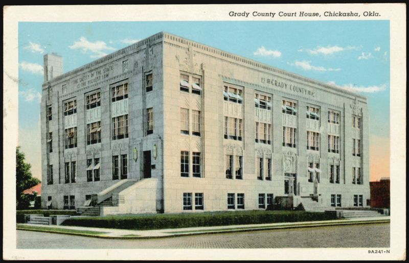 Grady County Court House, Chickasha, OK Oklahoma