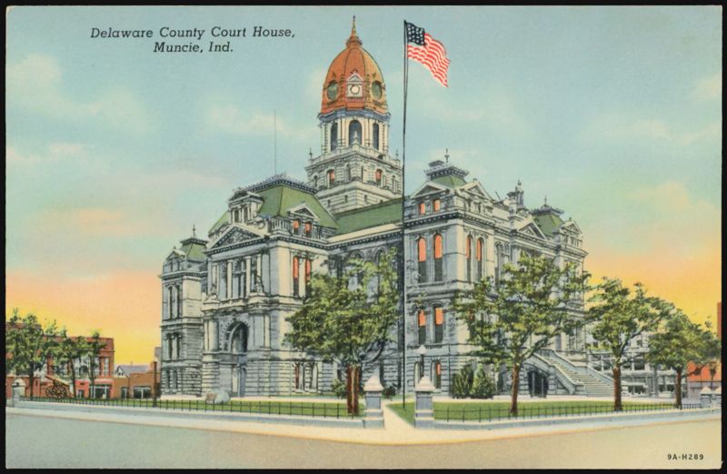Delaware County Court House Muncie Indiana
