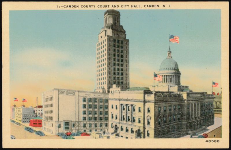Camden County Court and City Hall New Jersey