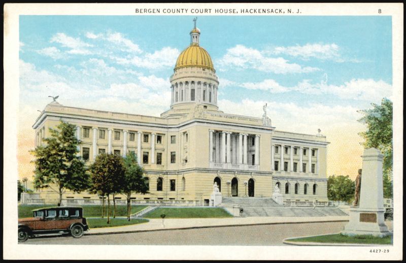 Bergen County Court House, Hackensack New Jersey