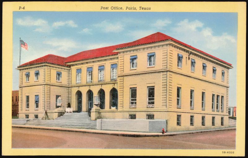 Post Office, Paris, Texas